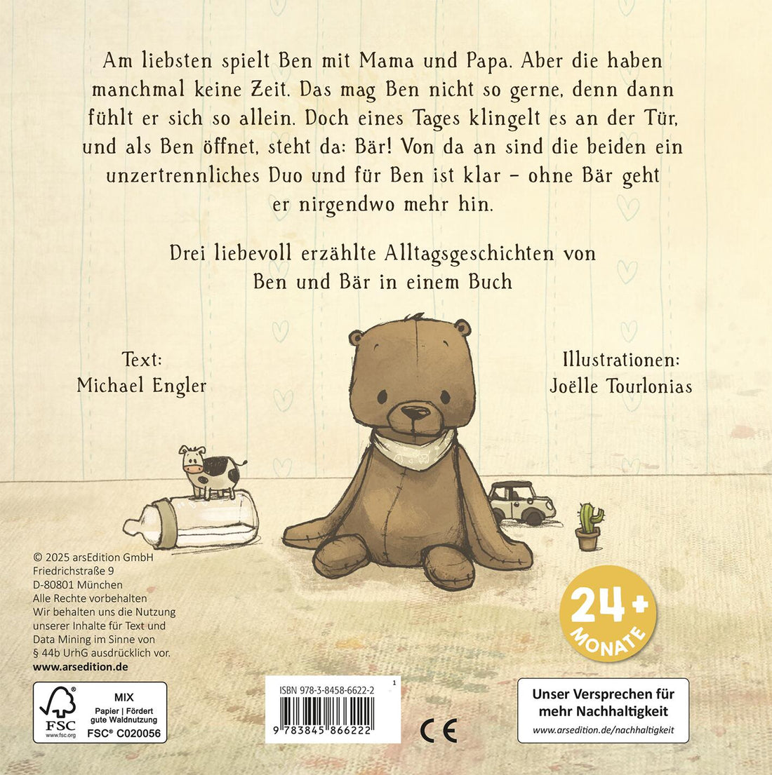 Die schönsten Geschichten von Ben und Bär Michael Engler 9783845866222 ArsEdition GmbH (2)
