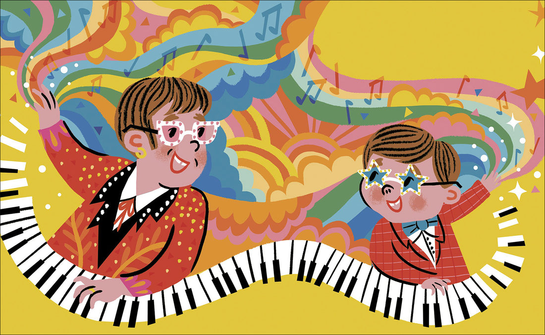  Elton John Little People, Big Dreams. Deutsche Ausgabe | Kind María Isabel Sánchez Vegara 9783458179511 Insel Verlag (2)
