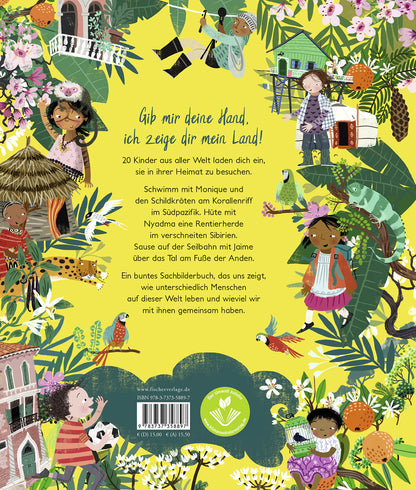 FISCHER Duden Kinderbuch 978-3-7373-5889-7 Das ist unsere Welt Von Alaska bis zum Amazonas – 20 Kinder zeigen, wi (2)