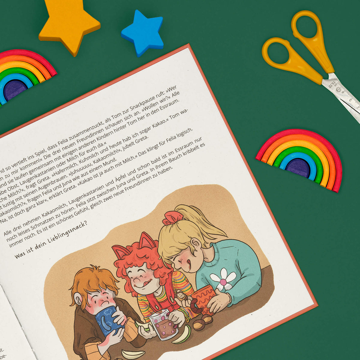 Felia Fuchs, Im Kindergarten, Closeup