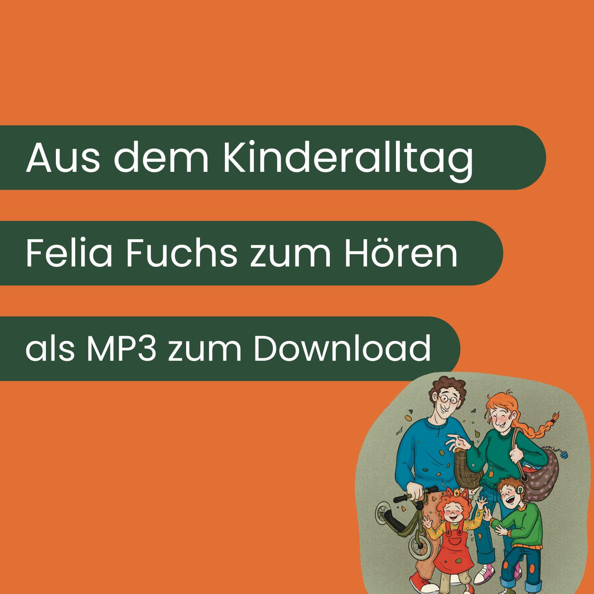 Felia Fuchs - Bei uns zu Hause Hörbuch, Vorstellung