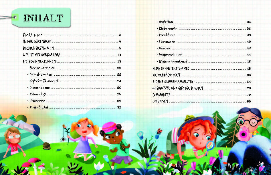  Flora &amp; Leo. Mein erstes Herbarium Christine Schreier 9783968080093 Sophie Verlag GmbH (3)