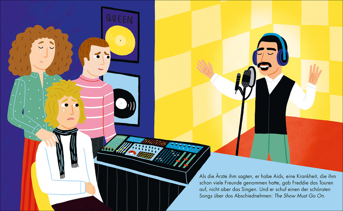 Freddie Mercury Little People, Big Dreams. Deutsche Ausgabe | Kind María Isabel Sánchez Vegara 9783458644064 Insel Verlag...