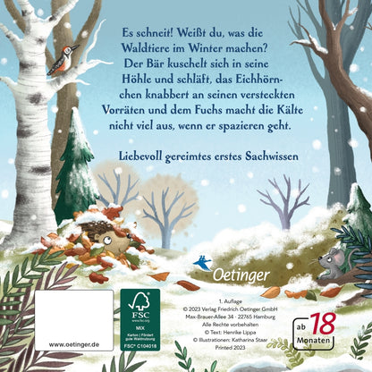 Friedrich Oetinger GmbH 9783751203203 Es wird Winter hier im Wald (2)