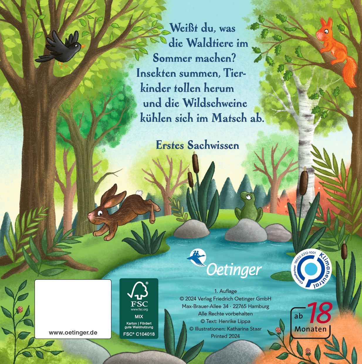 Friedrich Oetinger GmbH 9783751203821 Es wird Sommer hier im Wald (2)