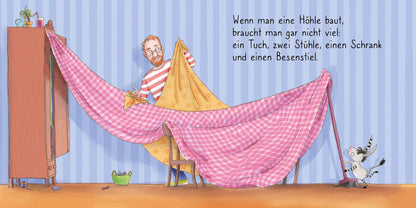  Grimm und Möhrchen bauen sich eine Höhle Ein gereimtes Zesel-Pappbilderbuch für Kinder ab 2 Stephanie Schneider 978342376...