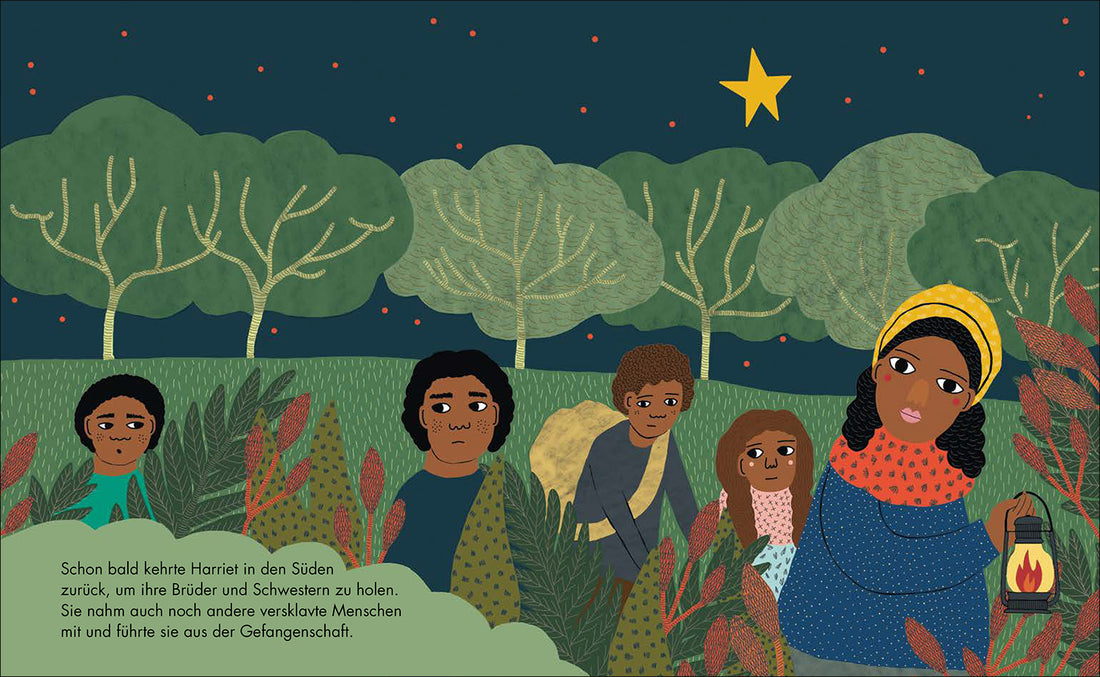 Harriet Tubman Little People, Big Dreams. Deutsche Ausgabe | Kind María Isabel Sánchez Vegara 9783458179238 Insel Verlag (2)