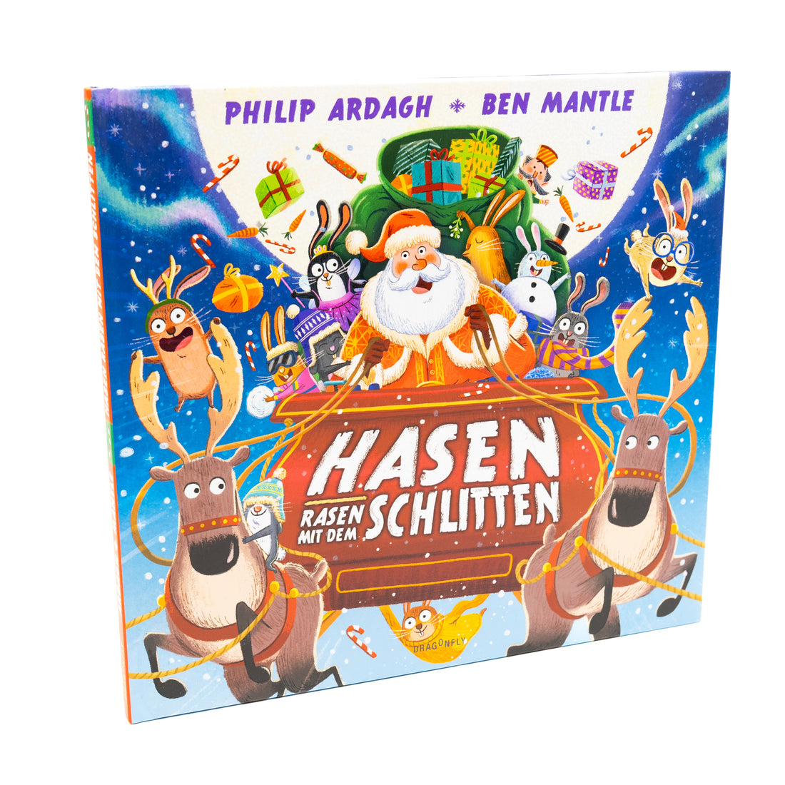 Hasen rasen mit dem Schlitten Chaotische Weihnachten zum Vorlesen, Entdecken und Philip Ardagh 9783748802754 (2)