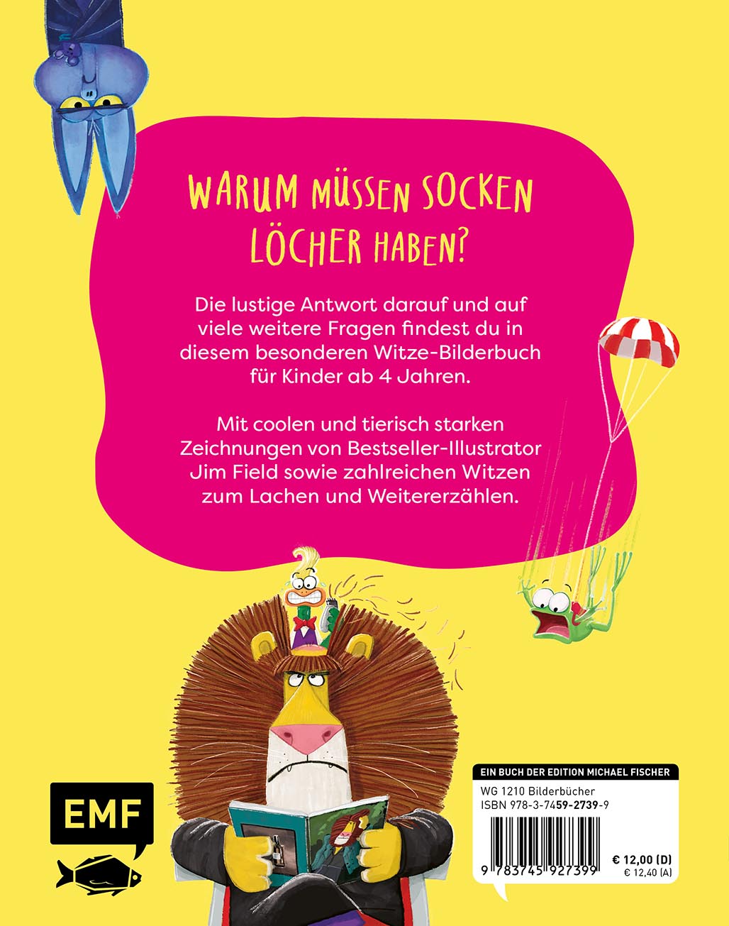 Hat hier wer gelacht? Ein Witze-Bilderbuch für Kinder Sean Hegarty 9783745927399 Edition Michael Fischer GmbH (2)