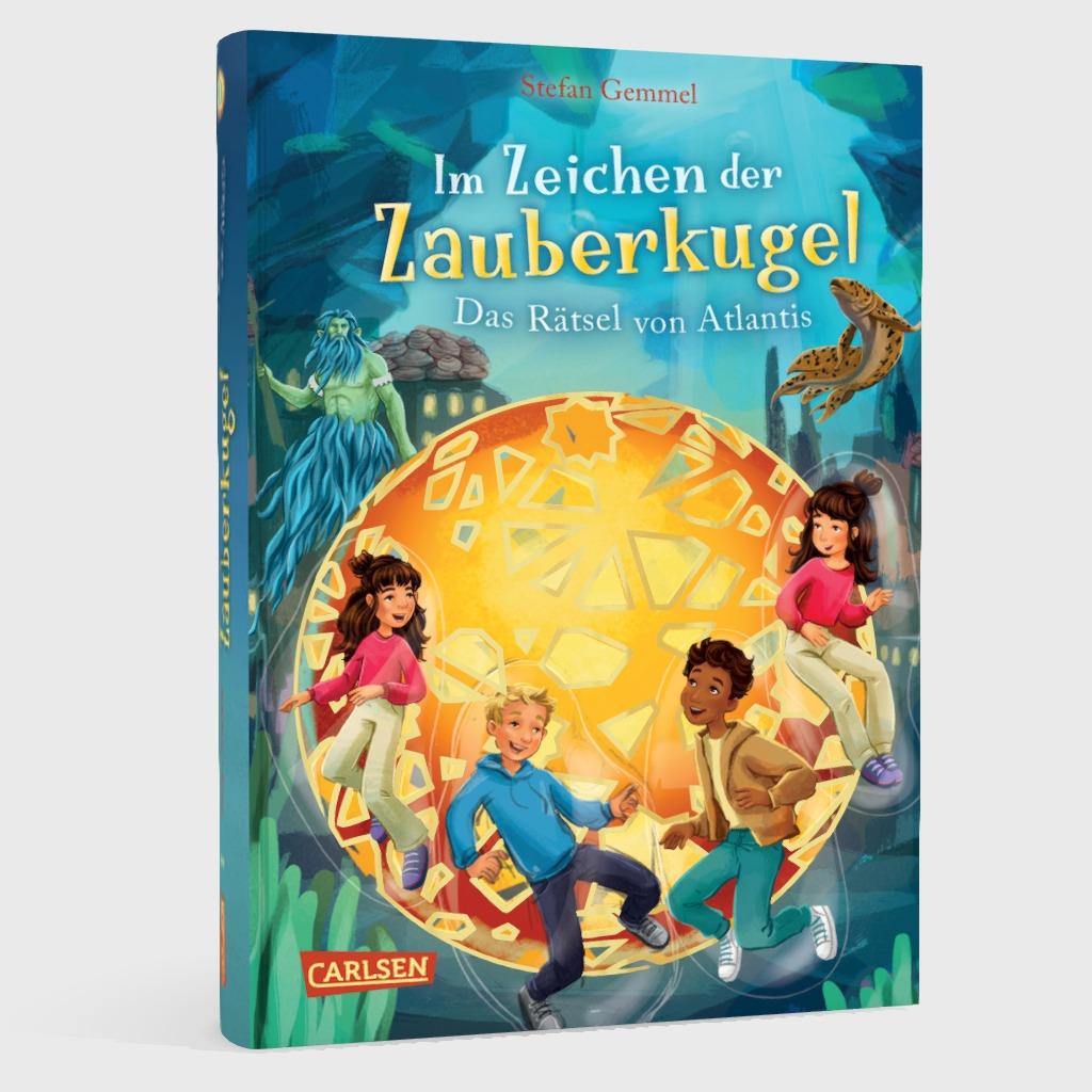 Im Zeichen der Zauberkugel 10: Das Rätsel von Atlantis Stefan Gemmel 9783551651761 Carlsen Verlag GmbH (2)