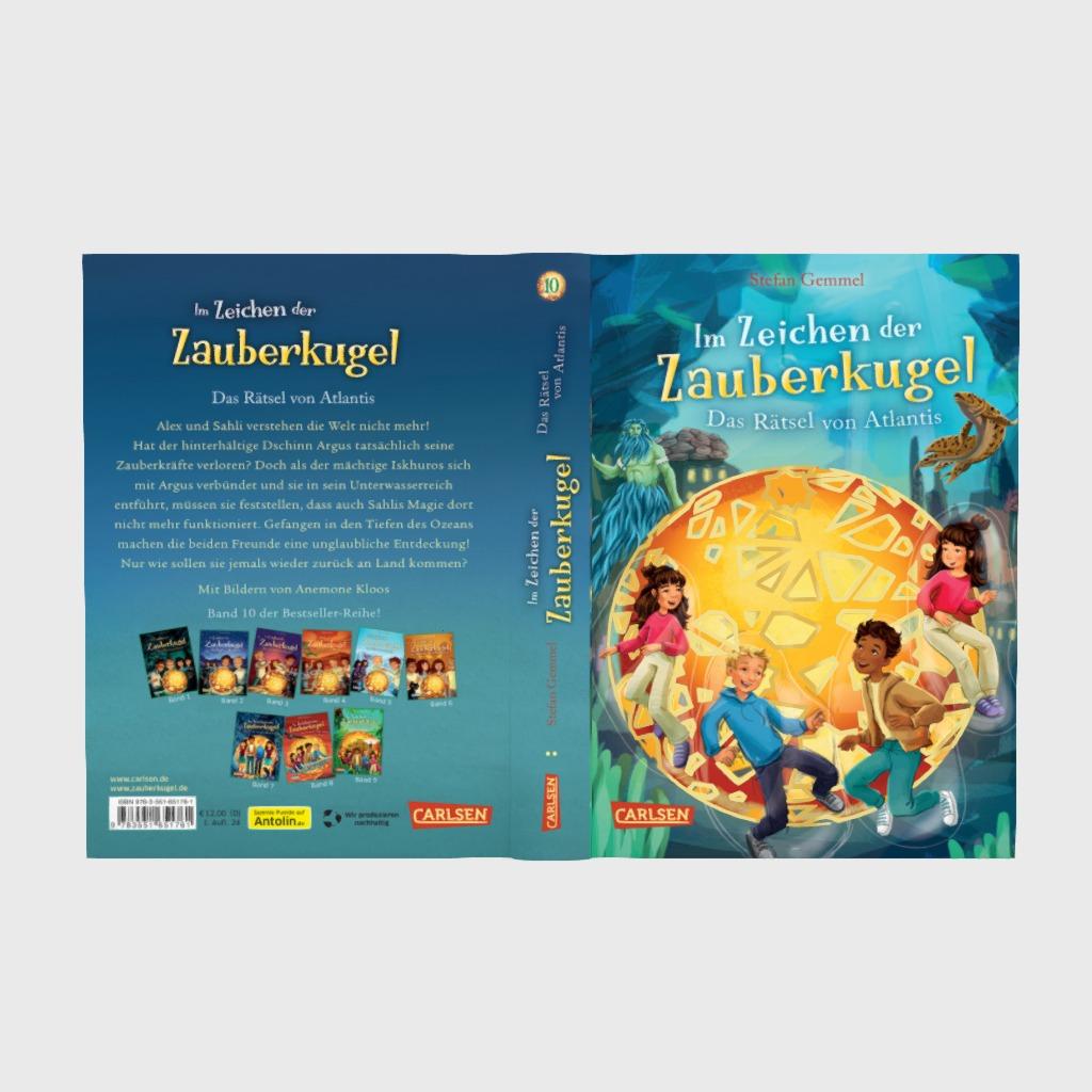  Im Zeichen der Zauberkugel 10: Das Rätsel von Atlantis Stefan Gemmel 9783551651761 Carlsen Verlag GmbH (4)