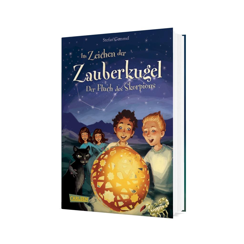  Im Zeichen der Zauberkugel 2: Der Fluch des Skorpions Stefan Gemmel 9783551651143 Carlsen Verlag GmbH (2)