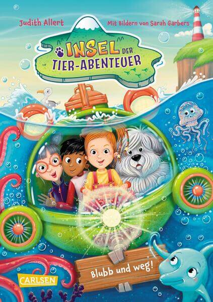  Insel der Tier-Abenteuer 2: Blubb und weg! Judith Allert 9783551654779 Carlsen Verlag GmbH (1)