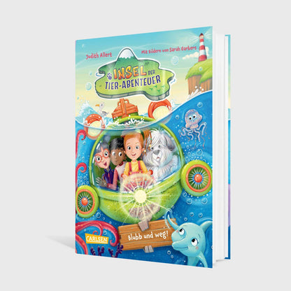  Insel der Tier-Abenteuer 2: Blubb und weg! Judith Allert 9783551654779 Carlsen Verlag GmbH (4)