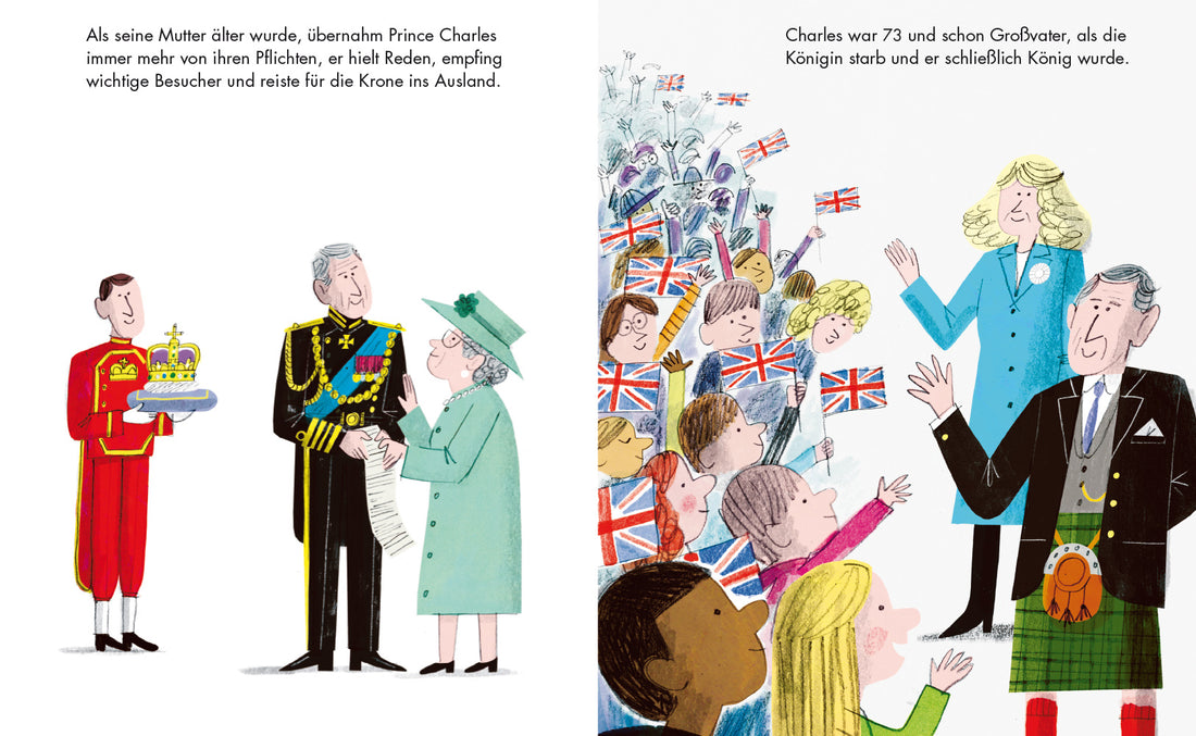 King Charles III. Little People, Big Dreams. Deutsche Ausgabe | Kind María Isabel Sánchez Vegara 9783458644019 Insel Verl...