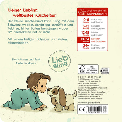  Liebling: Kleiner Hund, erzähl mir von dir Joëlle Tourlonias 9783649650225 Coppenrath Verlag GmbH &amp; Co. KG (2)