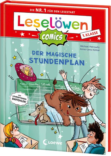 Loewe Verlag GmbH 9783743218529 Leselöwen Comics 1. Klasse - Der magische Stundenplan (1)