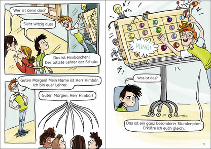 Loewe Verlag GmbH 9783743218529 Leselöwen Comics 1. Klasse - Der magische Stundenplan (3)