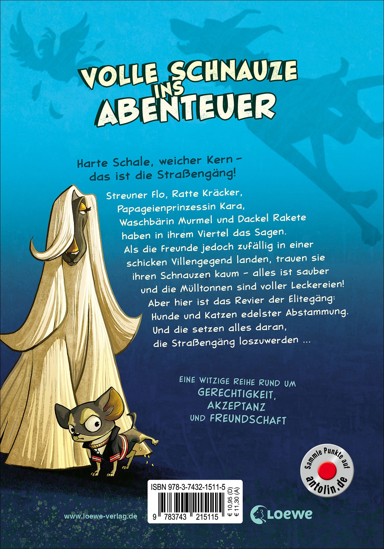 Loewe 978-3-7432-1511-5 Die Straßengäng (Band 1) - Eine Pfote wäscht die andere (2)