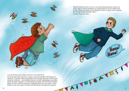  Luca und das Flugabzeichen Ein Kinderfachbuch zu Übergewicht und Mobbing. Übe Julia Schneider 9783863216436 Mabuse Verlag...