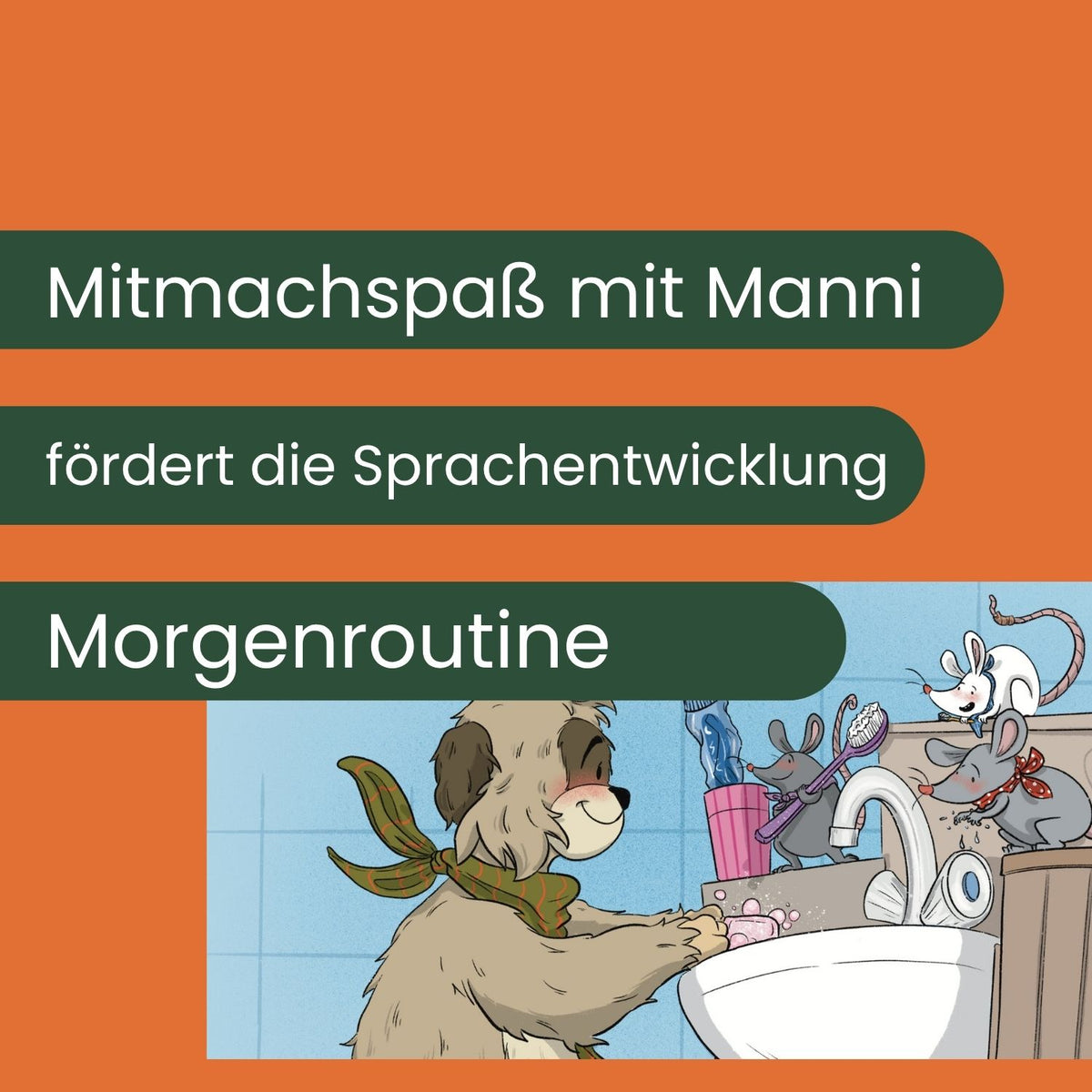 Mannis Mitmachbuch - Guten Morgen, Manni! Innenseite