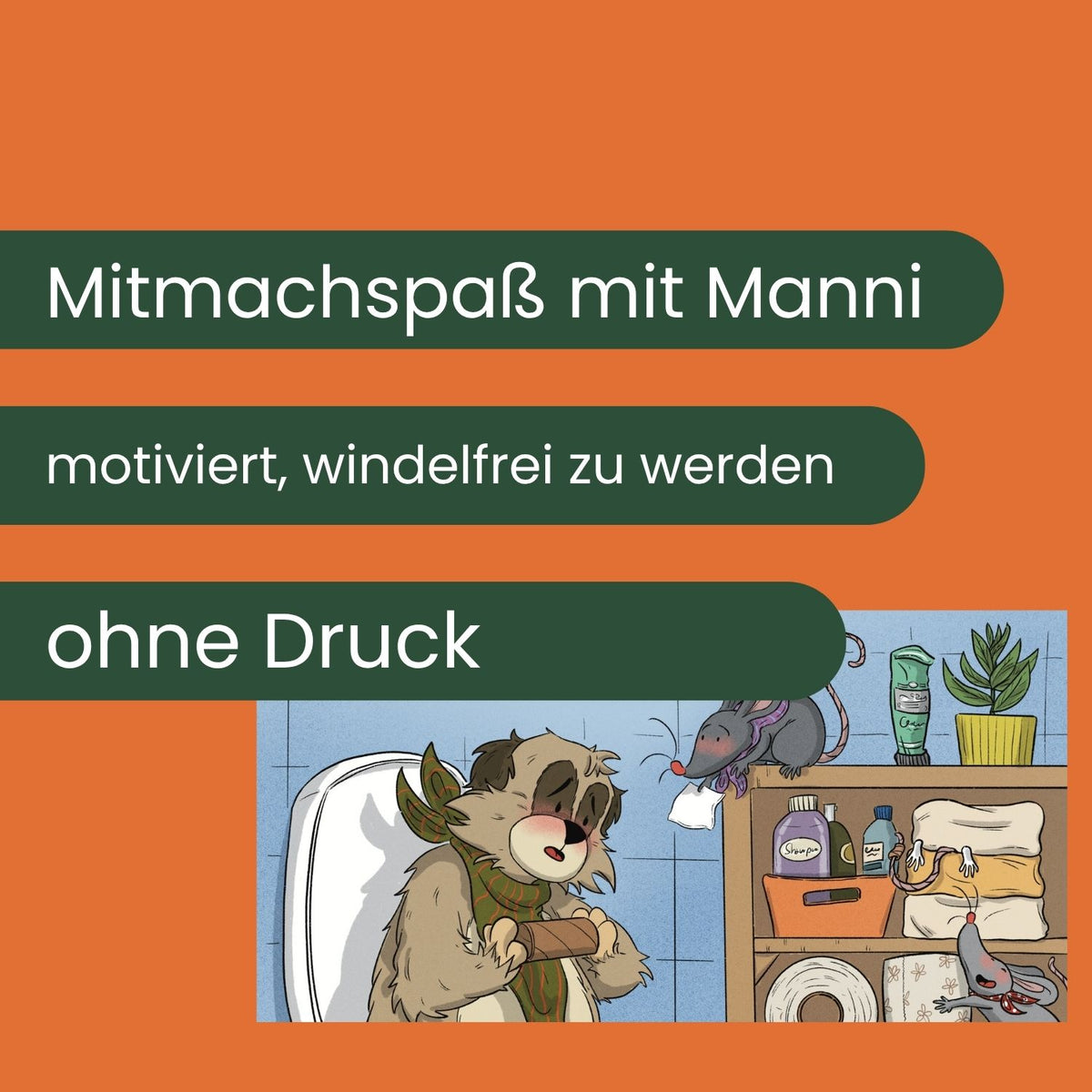 Mannis Mitmachbuch - Musst du mal, Manni? Innenseite