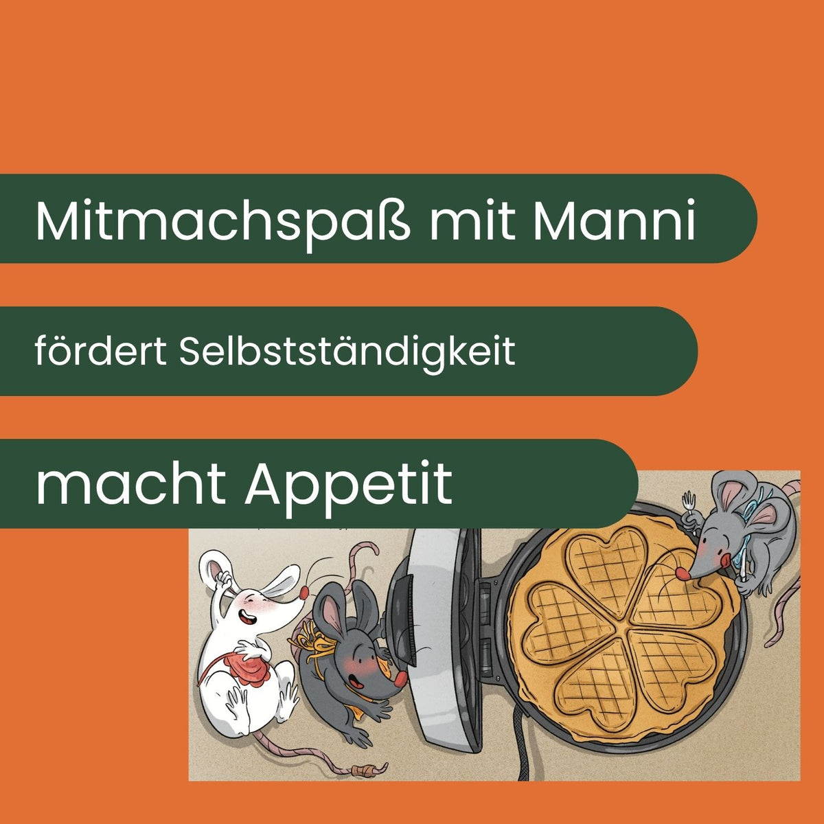 Mannis Mitmachbuch - Back mit mir, Manni! Innenseite