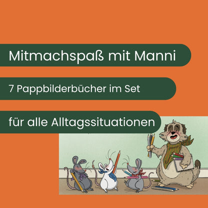 Felia Fuchs: Manni-Mitmachbücher: Alle sieben Bücher im Bundle!