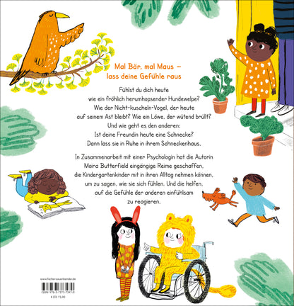  Mal starker Bär, mal stille Maus So kannst du sagen, wie du dich fühlst | Bilderbuc Moira Butterfield 978-3-7373-7347-0 (2)
