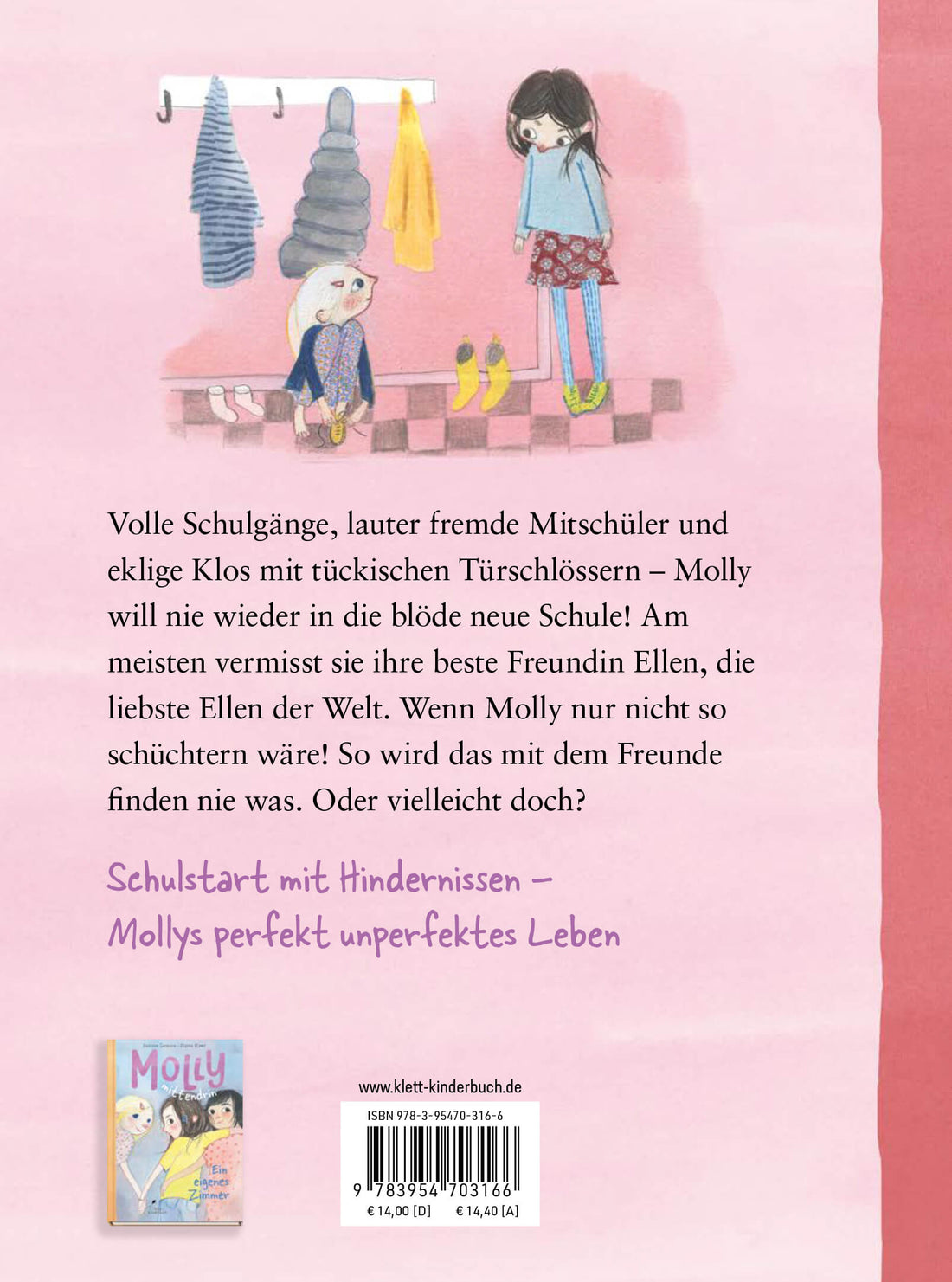 Molly mittendrin - Die neue Schule Molly mittendrin, Band 1 | Einfühlsam und lebensna Sabine Lemire 9783954703166 Klett K...