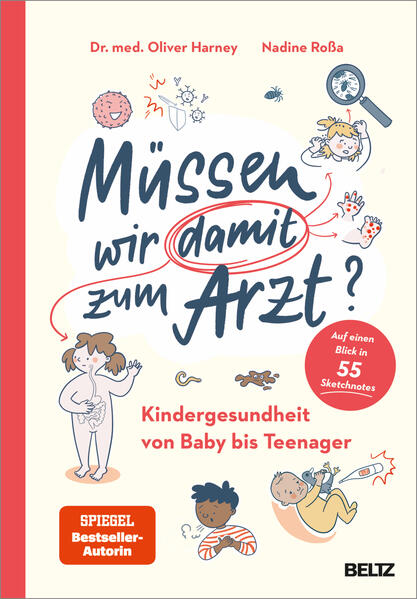 Müssen wir damit zum Arzt? Kindergesundheit von Baby bis Teenager. Auf einen  Nadine Roßa 978-3-407-86814-5 (1)