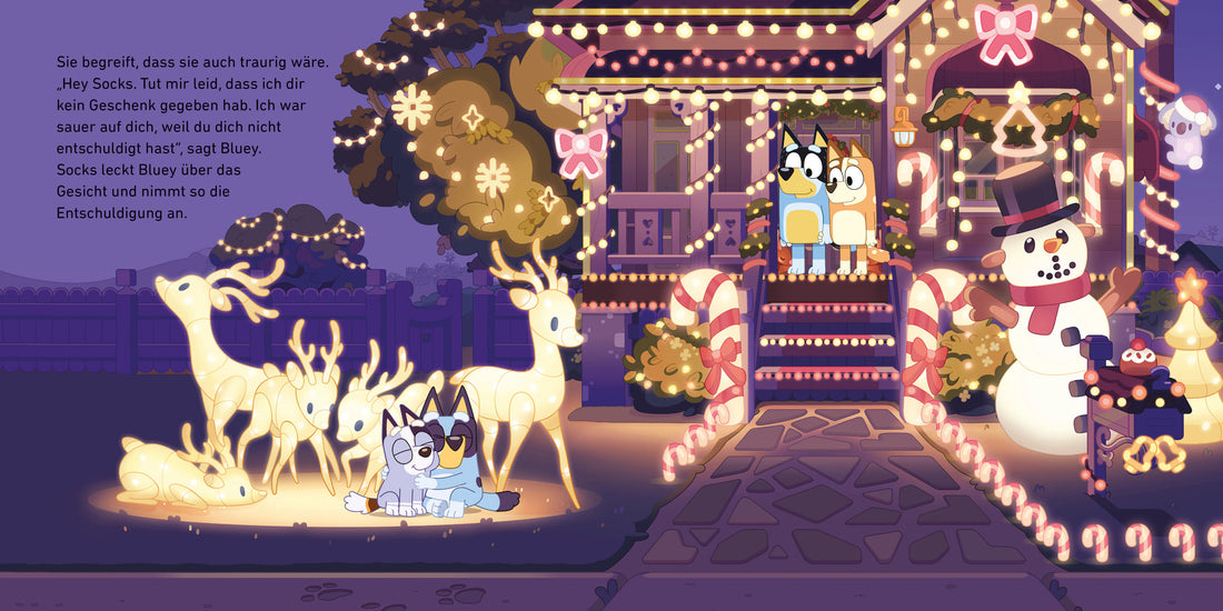 Penguin Junior 978-3-570-18197-3 BLUEY – Fröhliche Weihnachten mit Veranda-Mann Bilderbuch für Kinder ab 3 Jahren (2)