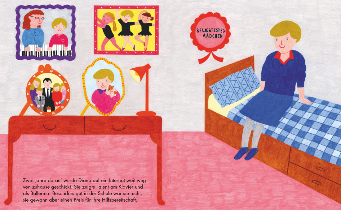 Princess Diana Little People, Big Dreams. Deutsche Ausgabe | Kind María Isabel Sánchez Vegara 9783458643753 Insel Verlag (2)