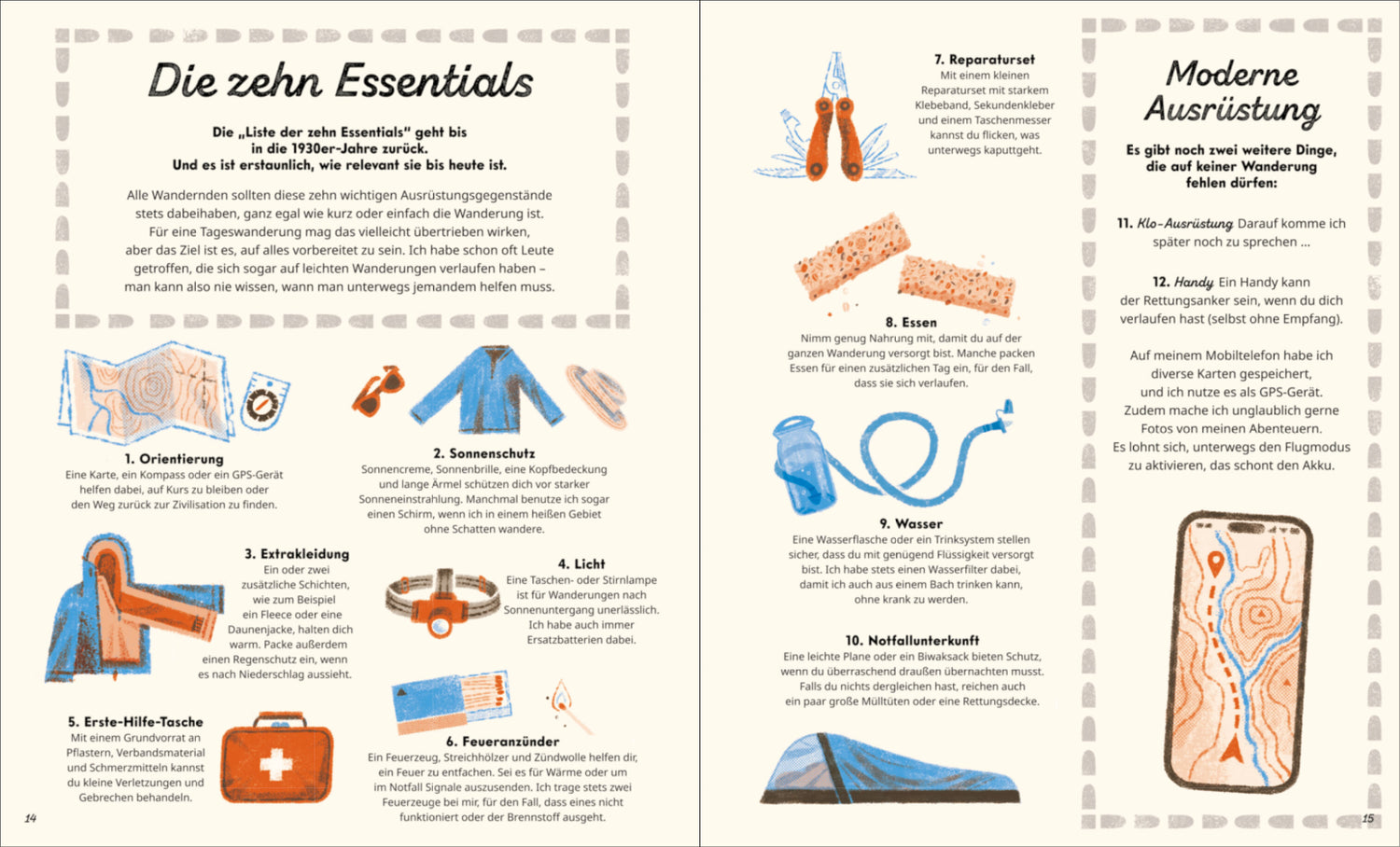  Raus in die Natur! Alles, was du über Camping, Wandern und Backpacking wissen musst Ein Sachbilderbuch für Kinder ab 5 Ja...