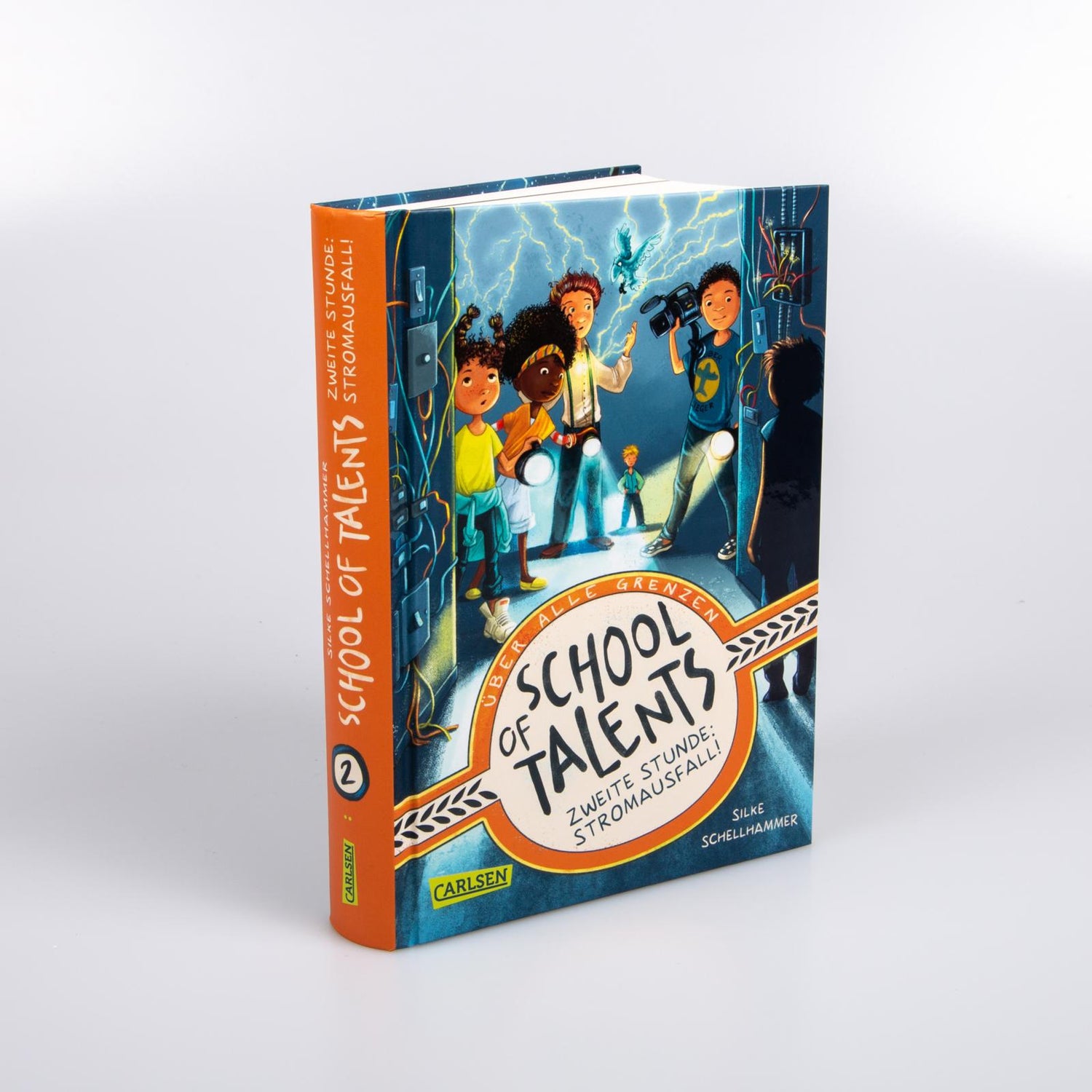  School of Talents 2: Zweite Stunde: Stromausfall! Silke Schellhammer 9783551651471 Carlsen Verlag GmbH (2)