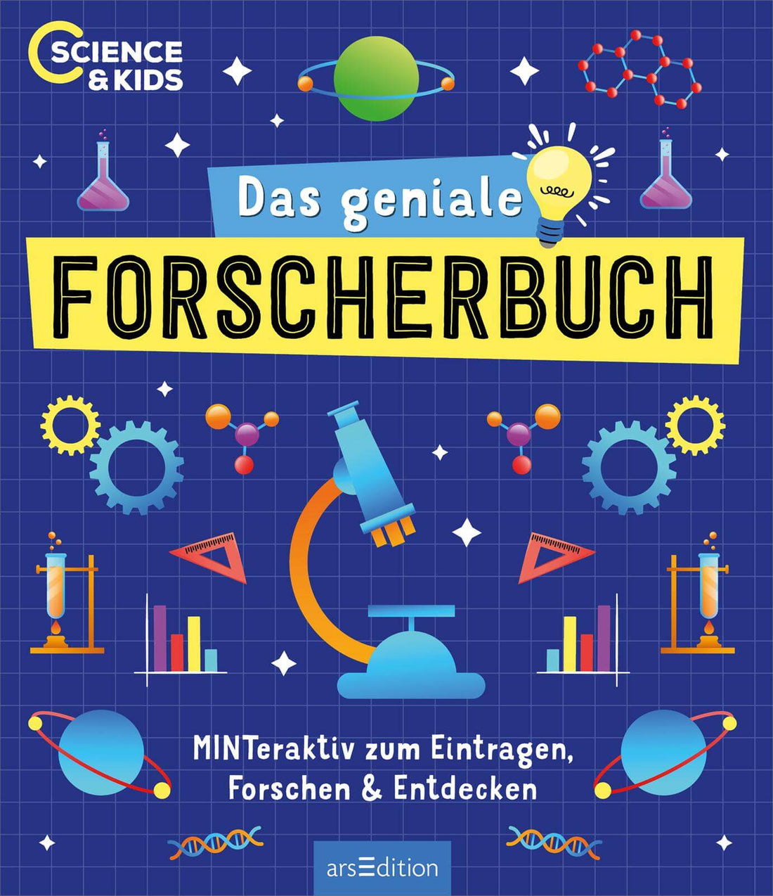 Science & Kids – Das geniale Forscherbuch MINTeraktiv zum Eintragen, Forschen und Entdecken Carmen Skupin 9783845865522 A...