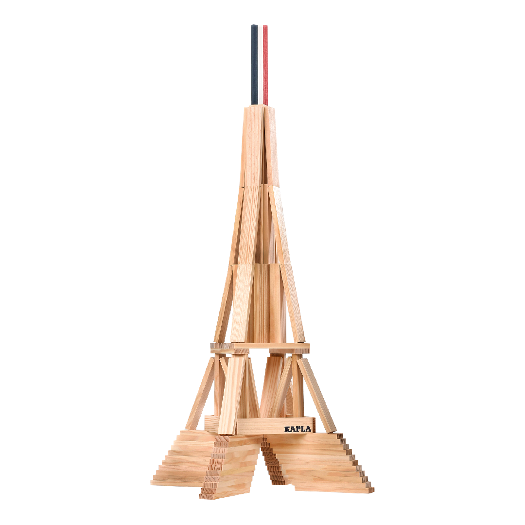 KAPLA® EIFFELTURM BOX : 105 Plättchen &amp; ein Bauanleitungsheft