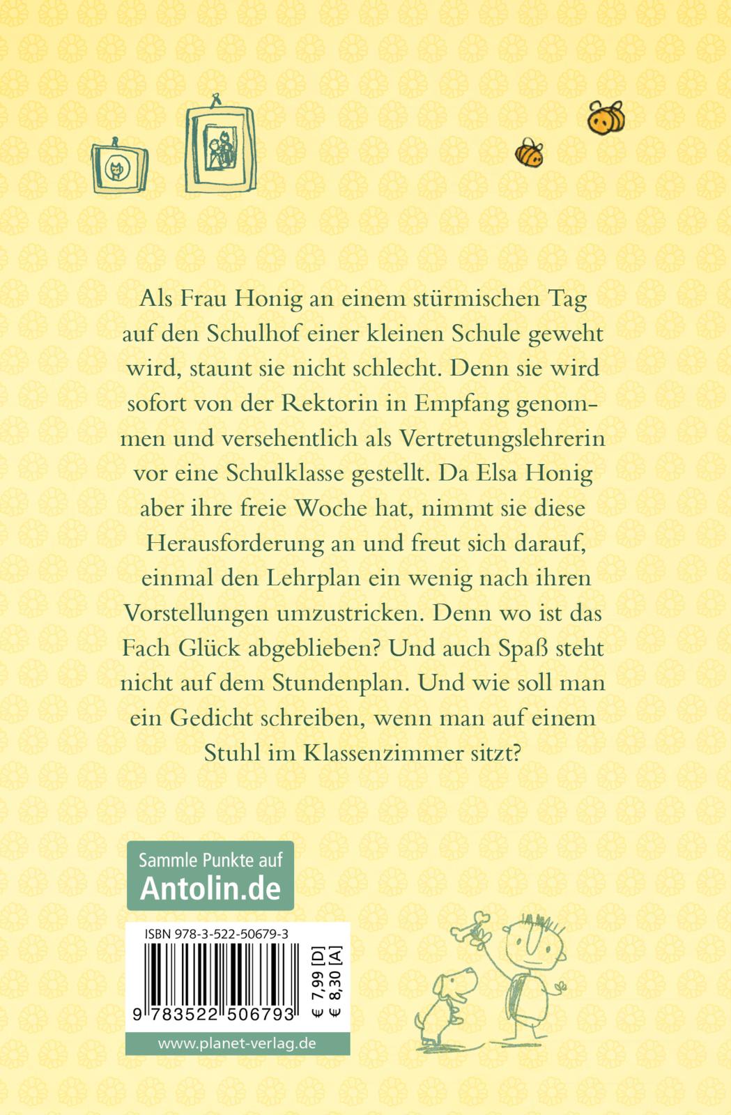 Thienemann - Esslinger  9783522506793 Frau Honig: Frau Honig und die Schule der Fantasie (2)