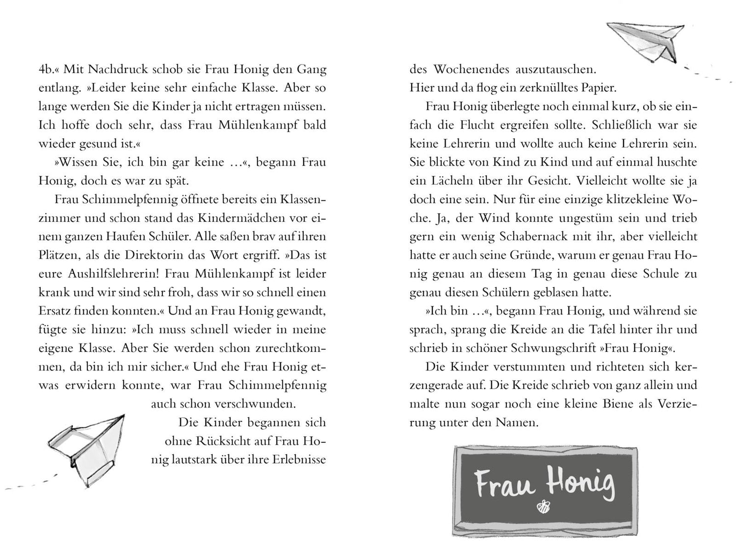 Thienemann - Esslinger  9783522506793 Frau Honig: Frau Honig und die Schule der Fantasie (4)