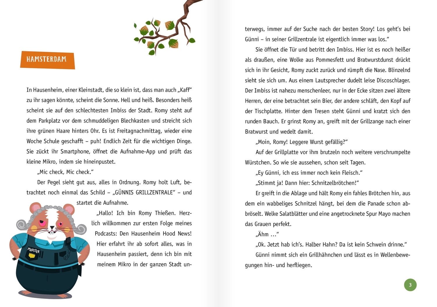  Tür zu, es zieht! Hamsterdam. Band 2 Neue Geschichten von und mit der coolsten Kinderba Sebastian Stuertz 9783751207584 F...