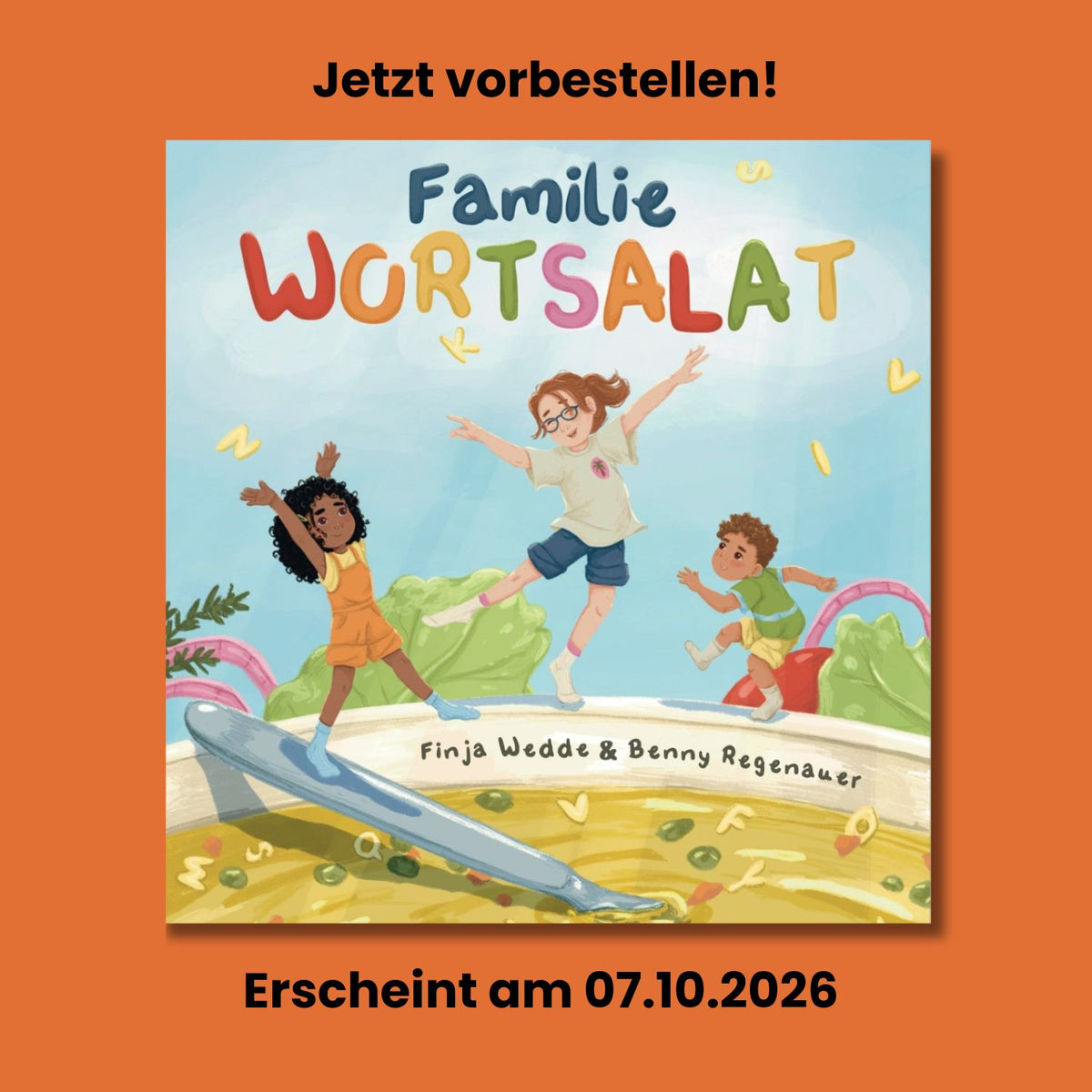Familie Wortsalat, Coverbild
