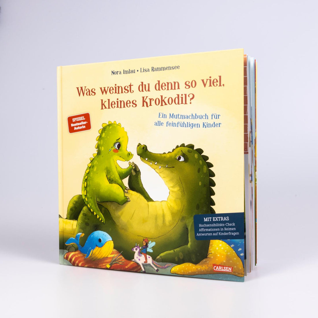 Was weinst du denn so viel, kleines Krokodil? Nora Imlau 978-3-551-17315-7 Carlsen Verlag GmbH (2)