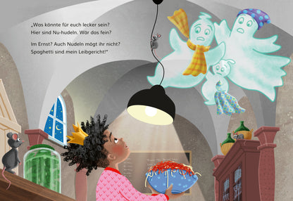  Was wollen die Gespenster? Ein witziges Bilderbuch in Reimen über Gespenster   Frau Mintipaz 9783945677186 neunmalklug ve...