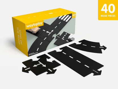 Waytoplay Spielstraße - King of the Road - 40 Teile