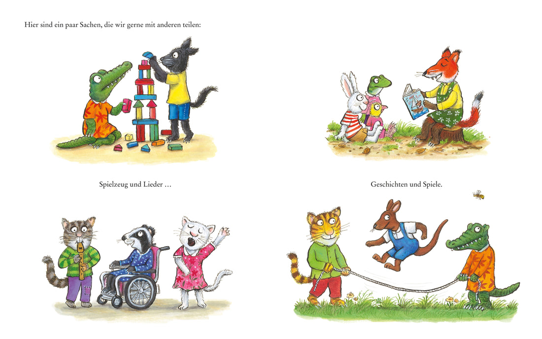 Willkommen. Ein Buch über Freundschaft Mit einem Text von Alison Green und Bildern von Ax Alison Green 9783407759900 Verl...