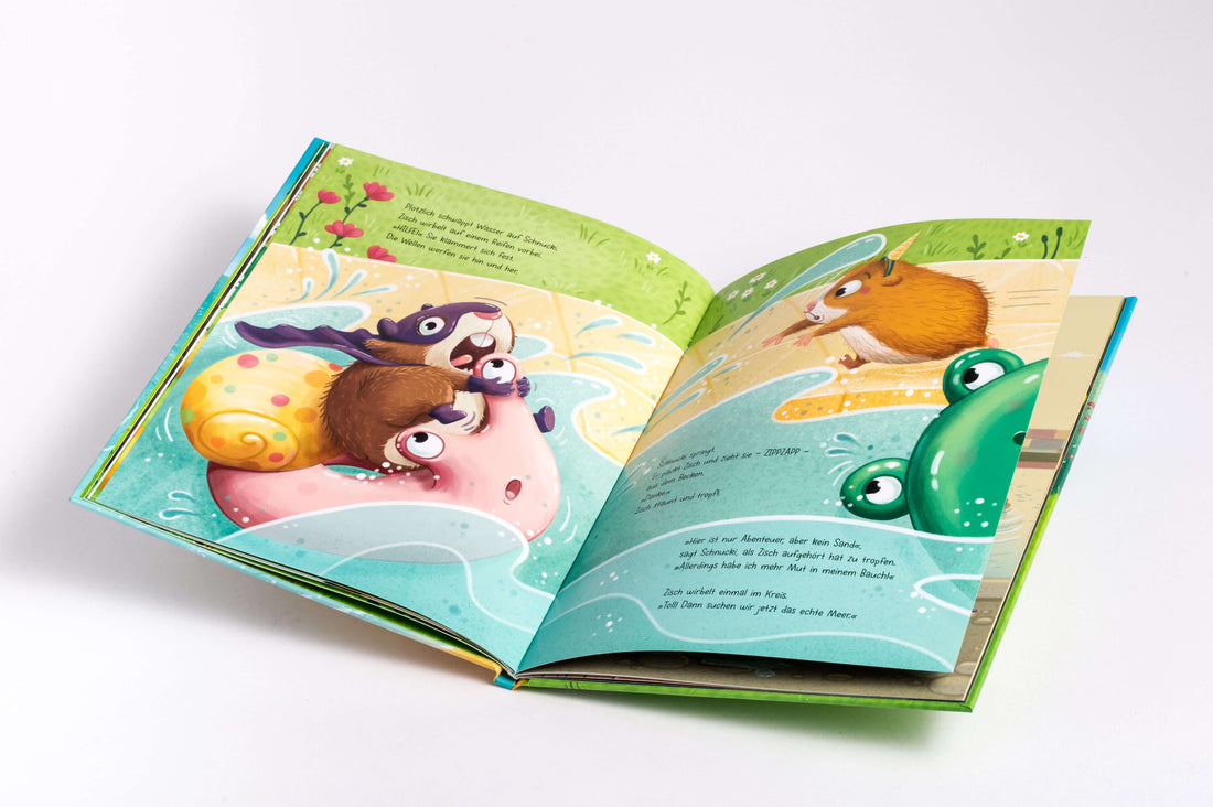 Zisch und Schnucki – Me(e)hr-Abenteuer geht immer! Bilderbuch ab 4 Jahren Ann-Katrin Heger 9783328303602 Penguin Verlag (2)