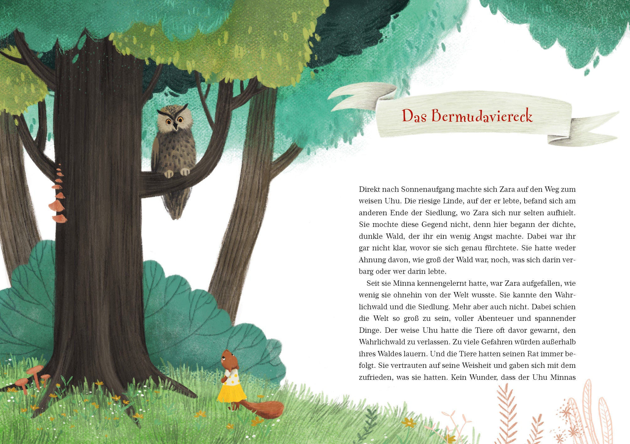 cbj 978-3-570-17959-8 Minna Melone - Wundersame Geschichten aus dem Wahrlichwald (3)